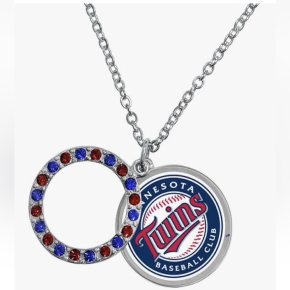 Game Time Offical MLB MINNESOTA TWINS Disc Necklace - Picture 1 of 5